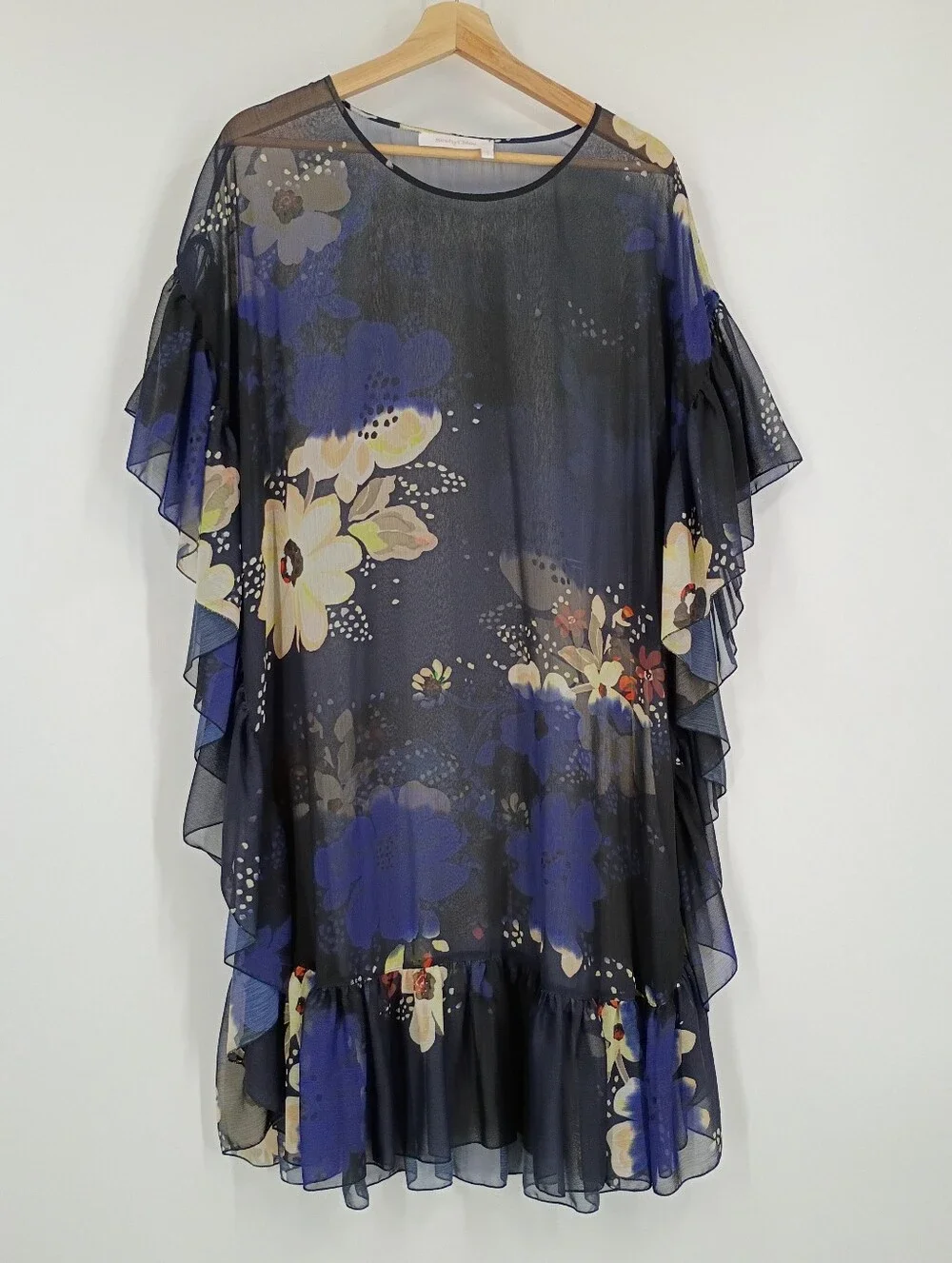 See By Chloe Sheer Floral Chiffon Dress - Picture 1 of 7